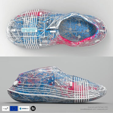 Evolve IM’ biometric evolutionary footwear – At Milan MICAM X tomorrow